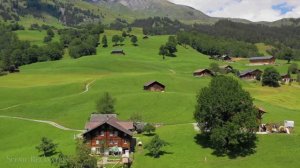 Альпы 4К Красивые виды Фоновая музыка Видео картина Медитативная музыка