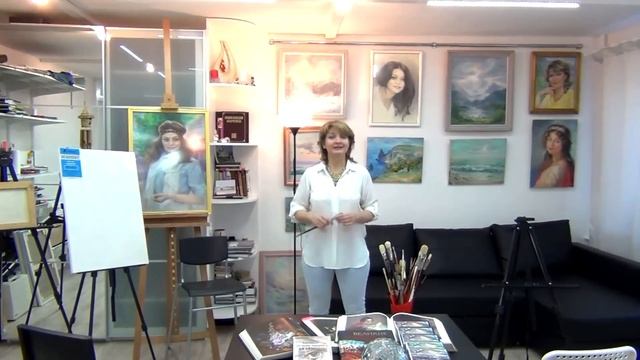 Портрет /Студия /Уроки рисования для взрослых смотреть онлайн