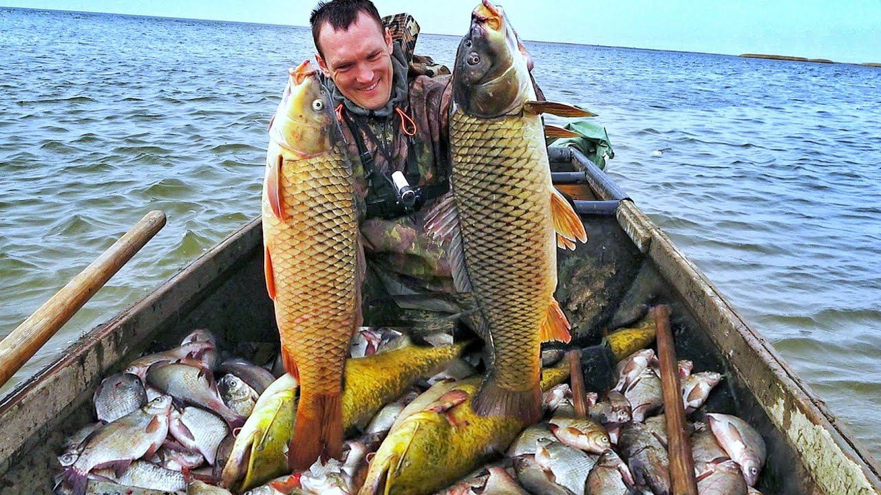 ЛОВИТСЯ ВСЁ! УЕХАЛ ТУДА ГДЕ РЫБЫ ТОННЫ!!! Рыбалка в Астрахани ч.1 смотреть онлайн