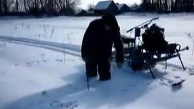 снегоход тонет на 10см,а снегу-60см 1 часть смотреть онлайн