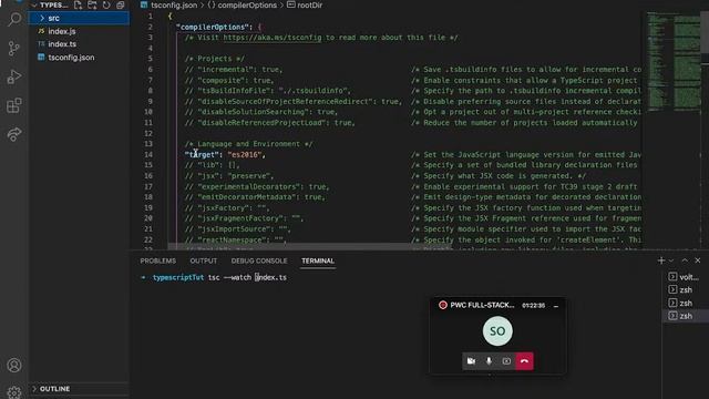 Typescript Tutorial смотреть онлайн