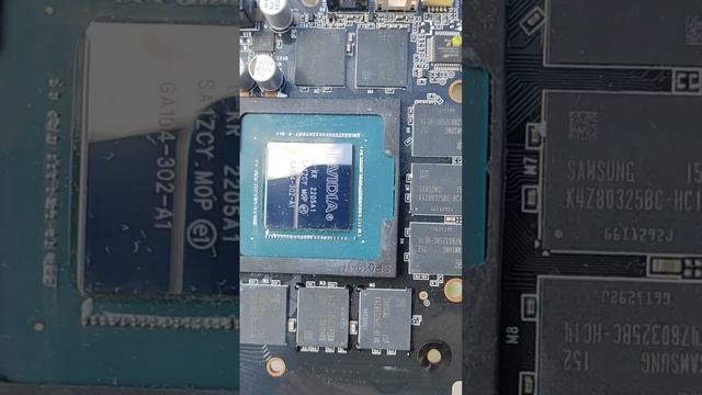 Placa de Vídeo Palit NVIDIA GeForce RTX 3070 GamingPro LHR após limpeza смотреть онлайн