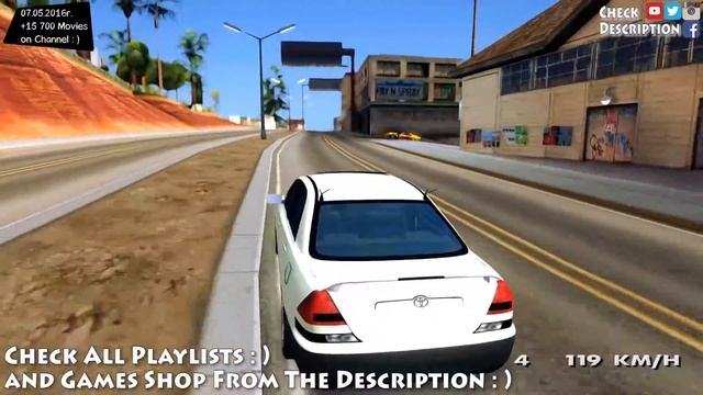 Toyota MARK II Grande 2002 - GTA MOD _REVIEW смотреть онлайн