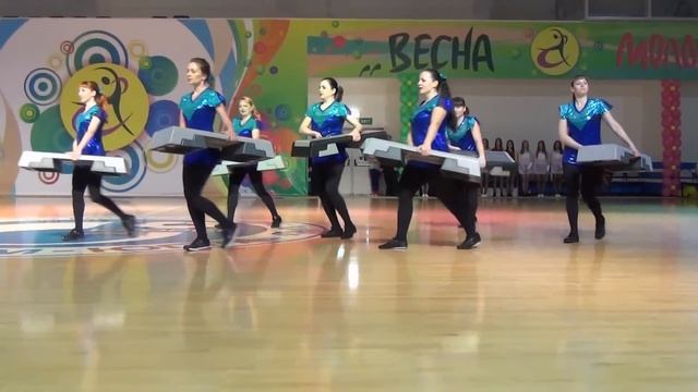 Фестиваль по оздоровительной аэробике "Весна молодая". Югорск 2015. смотреть онлайн