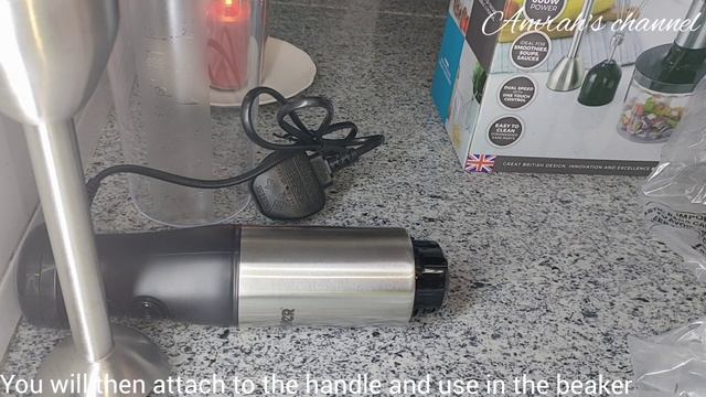 3 in 1 Hand blender | Unboxing and review | Hand blender demo | Amrah's channel смотреть онлайн