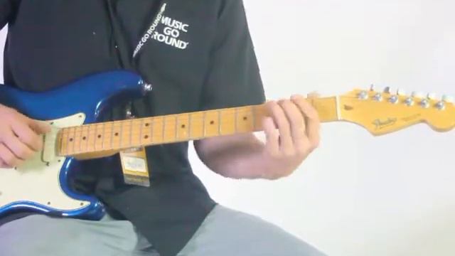 Fender Deluxe Plus Strat w/ lace sensor pickups clean settings only смотреть онлайн