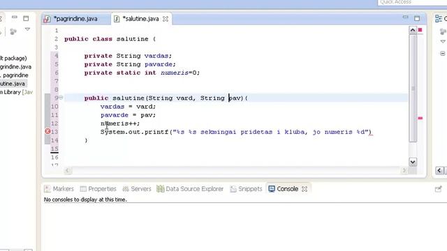 Java programavimo pamoka 33 - static kintamieji смотреть онлайн