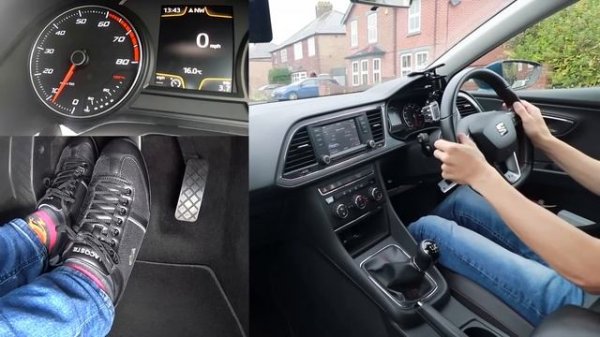 How to drive a manual car - Driving lesson with clutch advice