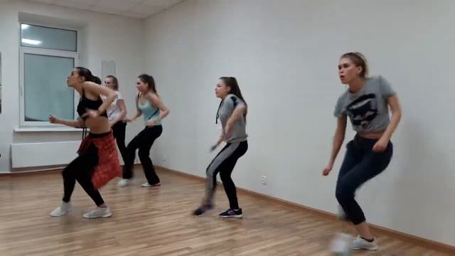 DanceHall - связка 2 - урок 1 смотреть онлайн