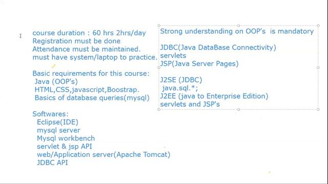 Introduction to Adv Java Day 1 (Oct 26th,2020) смотреть онлайн