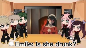 Future Anya and her classmates react || Spy x Family