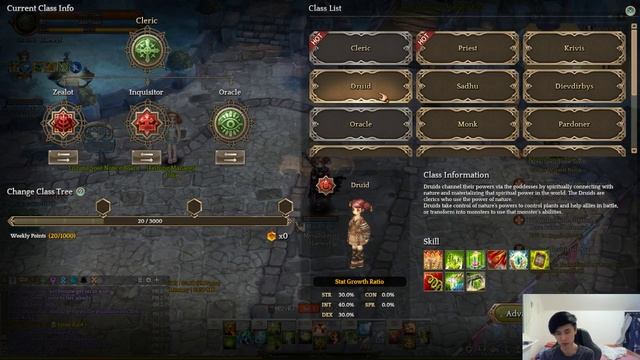 【Tree of Savior】Oracle-Zealot-Inquisitor Druid Variation Thoughts смотреть онлайн