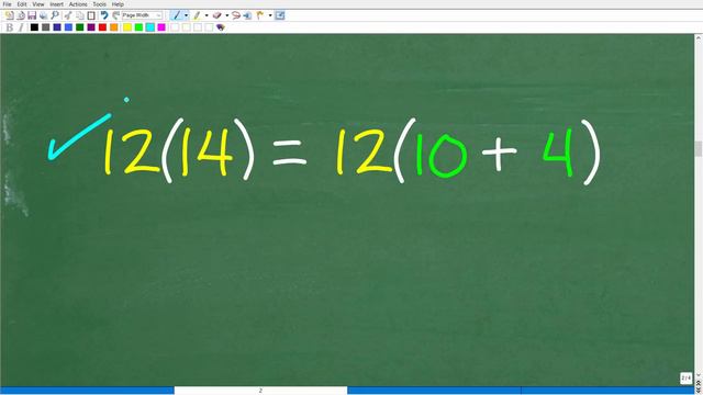 12 x 14 =? How to multiply numbers in your Head! смотреть онлайн