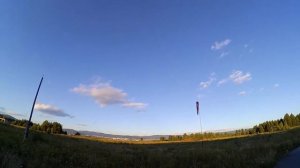 БЕЛОРЕЦК. Бодрый старт Юрия на паралёте "Чирок". Вечерние полёты.