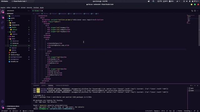 CRUD com VueJs + api rest Laravel part 1 Criando views do Vue pt-br смотреть онлайн