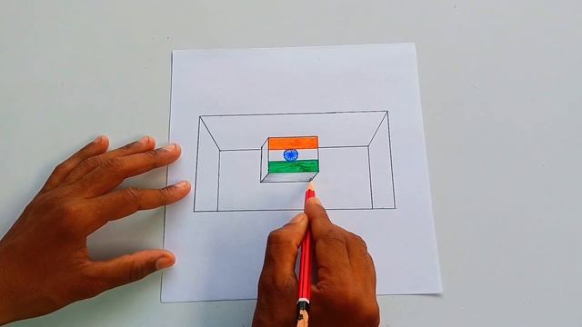 3d drawing easy, 3d drawing on paper, 3 boyutlu çizimler ll tiranga 3d drawing ll смотреть онлайн