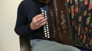 Цыганочка на гармошке, 3 основных аккорда, разбор в медленном темпе