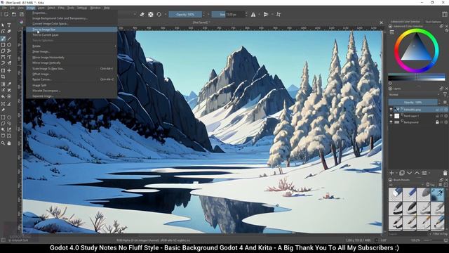 Godot 4 Basic Background Creation Beginner смотреть онлайн