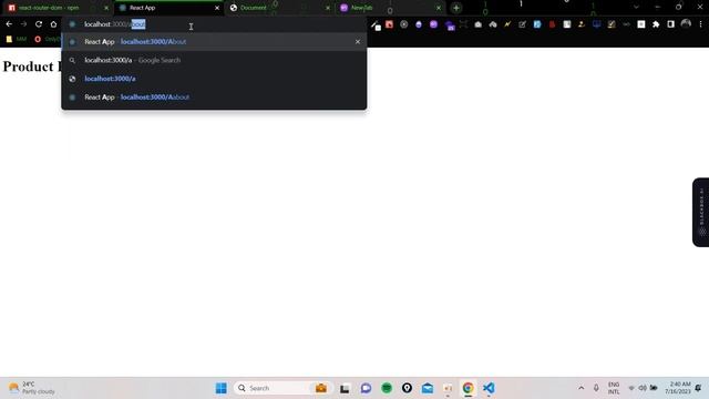React.js - React-Router-Dom v6 navigation part-1 смотреть онлайн