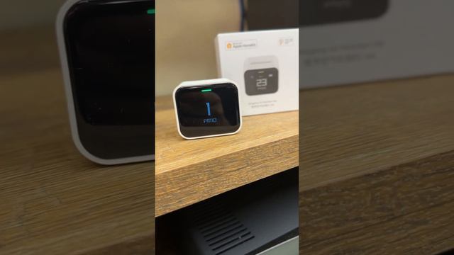 Контроль состояния воздуха #airmonitor #co2 #humidity смотреть онлайн