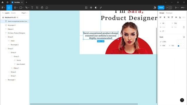 Portfolio UI/UX design by AKIB TAK | Figma смотреть онлайн