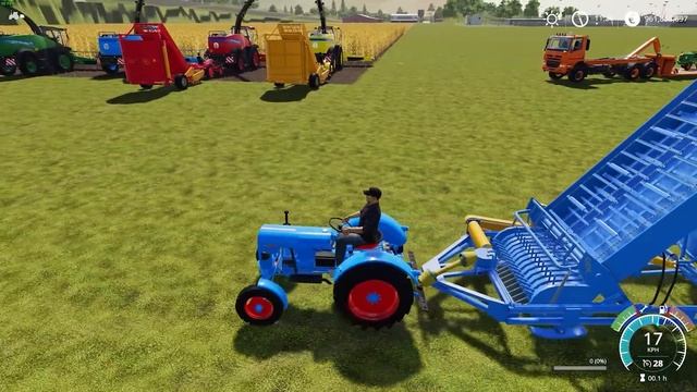 LAND OF COLORS ! MINI TRACTORS vs LOADING WAGONS ! CORN JOB! WHERE IS PHYSICS ! Farming Simulator 1 смотреть онлайн