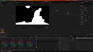 Как отделить объект, лицо и человека от фона в DaVinci Resolve 18.5
