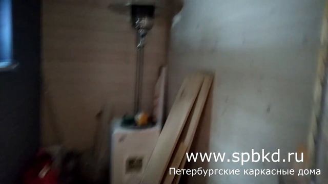Финский каркасный дом в Кирпичном. Обзор с нашего объекта. смотреть онлайн