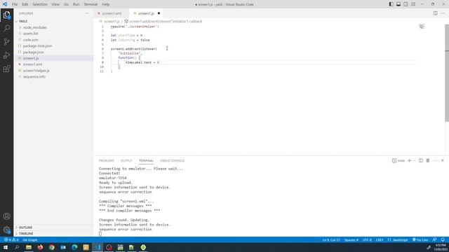 Demo of MIT App Inventor programming using JavaScript inside VSCode смотреть онлайн