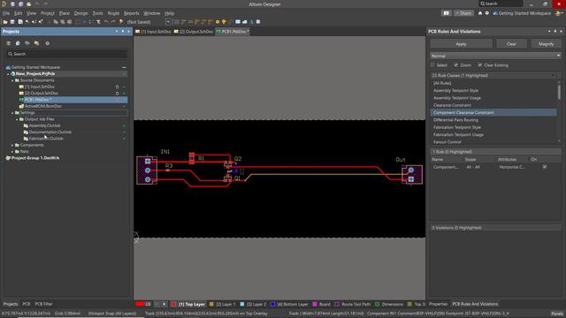 Getting Started in Altium Designer and Altium 365 - Part 5 - DRCs and Documentation смотреть онлайн
