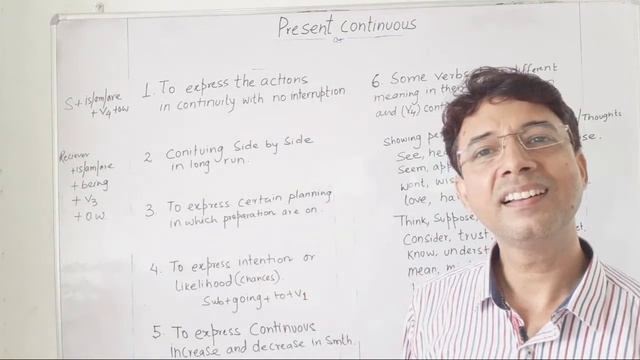 Present Continuous Tense смотреть онлайн