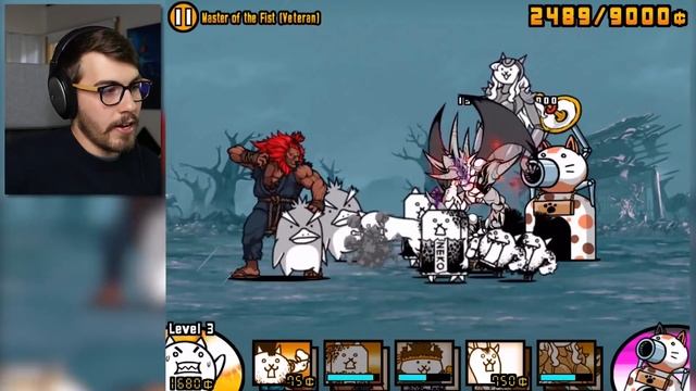 Facing the MYSTERY STREET FIGHTER! (Battle Cats) смотреть онлайн