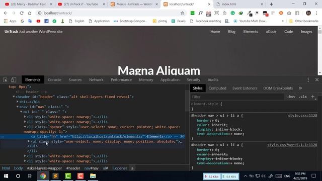 Wordpress Theme Development Part 25 in Bangla dropdown navigation menu смотреть онлайн