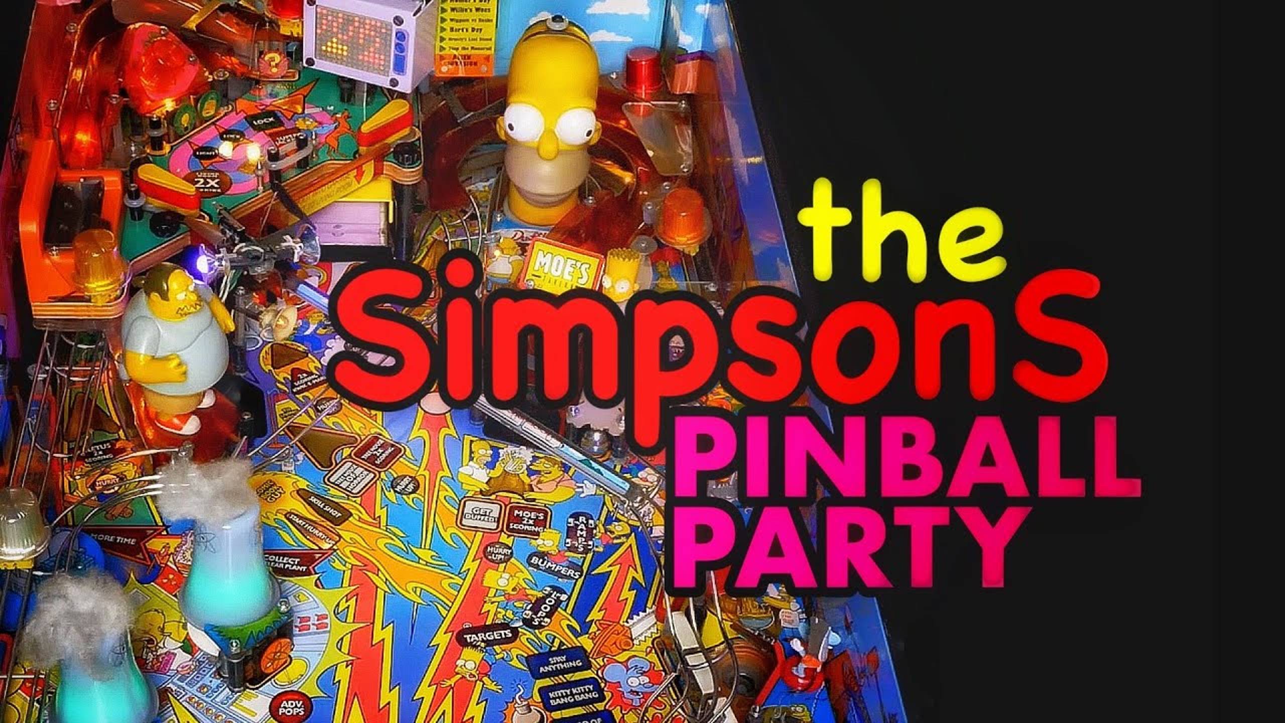 Самый популярный Пинбол Музея! The Simpsons Pinball Party. Part 1. смотреть онлайн