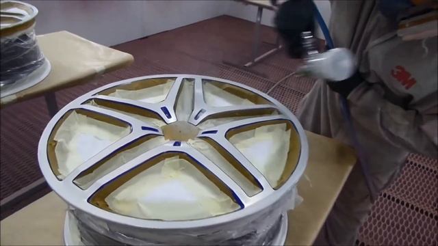 Бодрая покраска дисков AMG смотреть онлайн