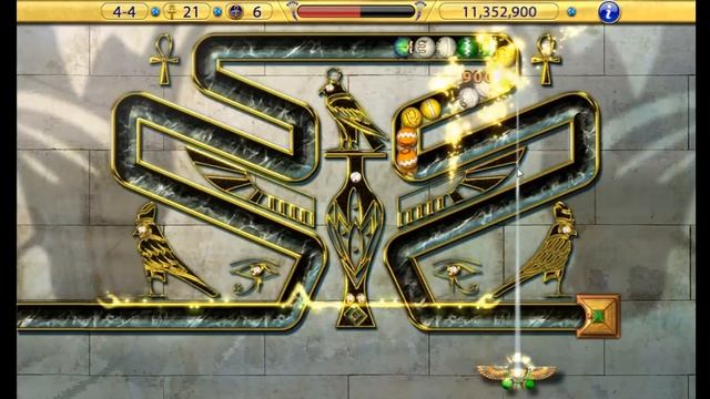 Luxor Amun Rising HD Challenge of Horus Stage 4-4 смотреть онлайн