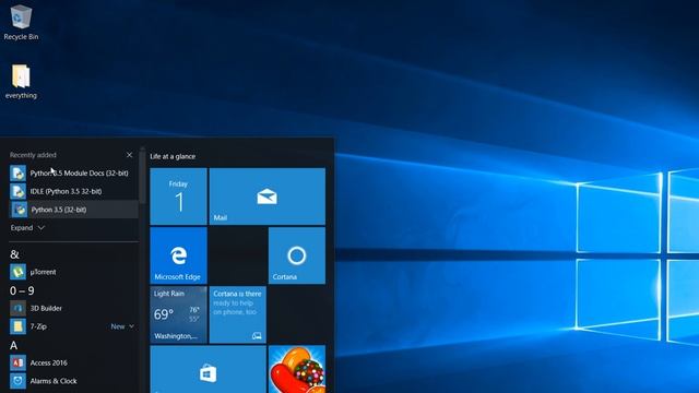 Python3 Basics Tutorial1:How to Download and install Python and write a simple programme. смотреть онлайн