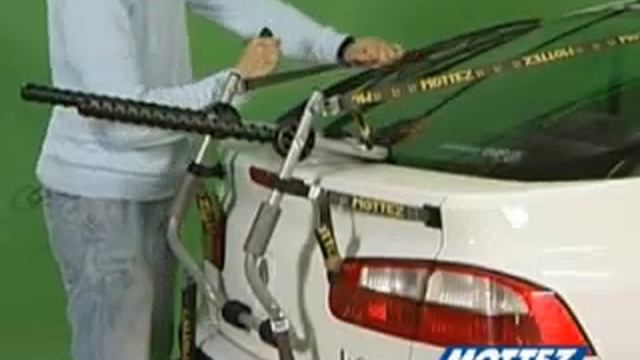 Porte-vélo à sangles pliable pour 3 vélos : montage смотреть онлайн