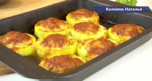 Просто, но родные обожают! Есть кабачок и немного фарша, тогда Вам сюда! Бомбически вкусный Ужин!