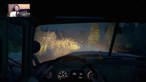 Snow Runner. Мод-карта "В деревне"+советский мод-транспорт. #82