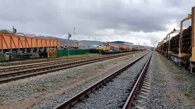 РАБОТА ТЕПЛОВОЗА ТЭС ПСС В ЮЖНО САХАЛИНСКЕ смотреть онлайн