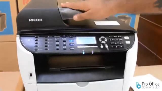 RICOH SP 3510SF Multifunction Laserjet Printer A 4 HINDI смотреть онлайн