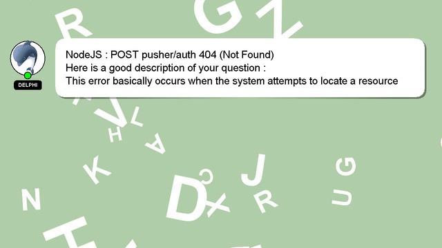 NodeJS : POST pusher/auth 404 (Not Found) смотреть онлайн