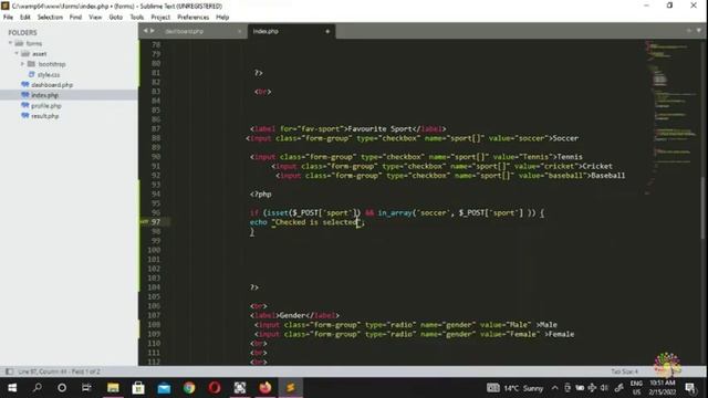 Learn PHP Form Handling - How to submit the form to itself? смотреть онлайн
