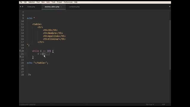 Tabla en vivo con PHP y AJAX | Mostrando y maquetando la página смотреть онлайн
