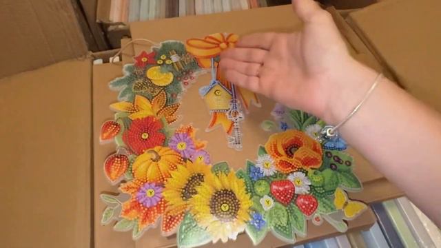 Ура! Новинки ! Обзор ! Декоративные веночки из пластика в комплекте стразы ! Наборы для рукоделия смотреть онлайн