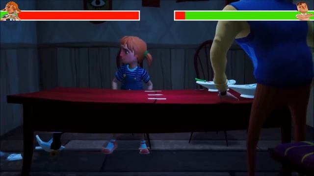 Hello Neighbor Hide and Seek with healthbars смотреть онлайн