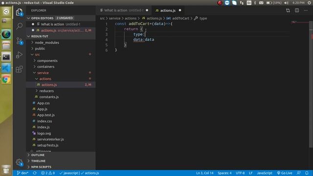 React Redux tutorial in Hindi #7 action смотреть онлайн