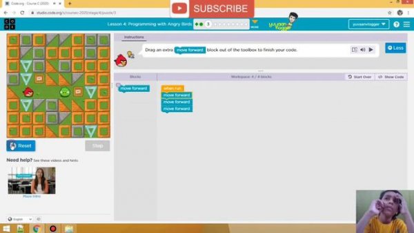 Coding for Kids | Code.org Tutorials | Programming with Angry birds