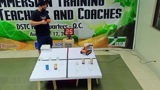 World Robot Games 2021 Online Edition - One Minute Game Demonstration 04-Garbage Collector смотреть онлайн